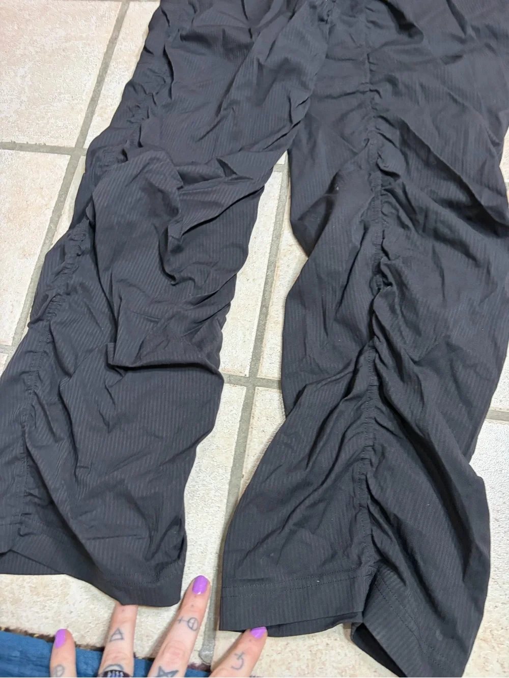 NWT Lululemon Dance Studio Slim-Fit High-Rise Flared Pant (Black) Size XXXS